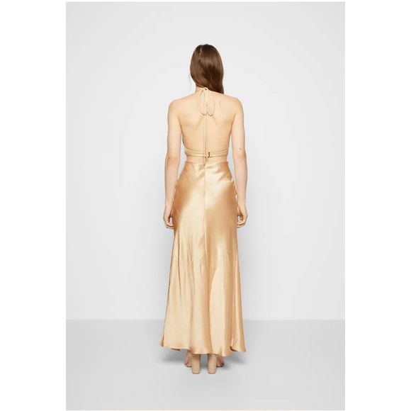 New Bec & Bridge CARRIE HALTER MAXI DRESS  Size Us 10 Australian 14 - Picture 2 of 8